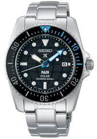 Seiko - Zegarek Męski SEIKO PADI Diver Solar Prospex SNE575P1. Styl: wakacyjny, sportowy