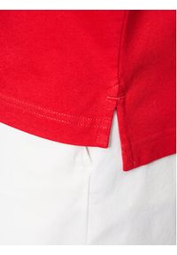Emporio Armani Underwear Polo 211804 3R461 00173 Czerwony Regular Fit. Typ kołnierza: polo. Kolor: czerwony. Materiał: bawełna #3