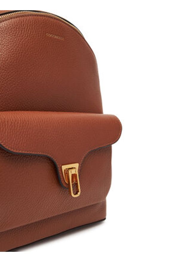 Coccinelle Plecak TFK Coccinelle Beat Grneratio E1 TFK 14 02 01 Brązowy. Kolor: brązowy. Materiał: skóra