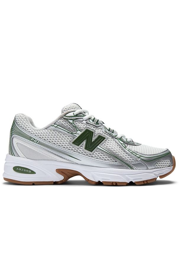 Buty unisex New Balance U740SF2 - szare. Kolor: szary. Materiał: materiał, syntetyk. Szerokość cholewki: normalna. Sezon: lato. Sport: turystyka piesza