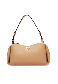 DKNY Torebka Remy R423AE54 Beżowy. Kolor: beżowy. Materiał: skórzane #4