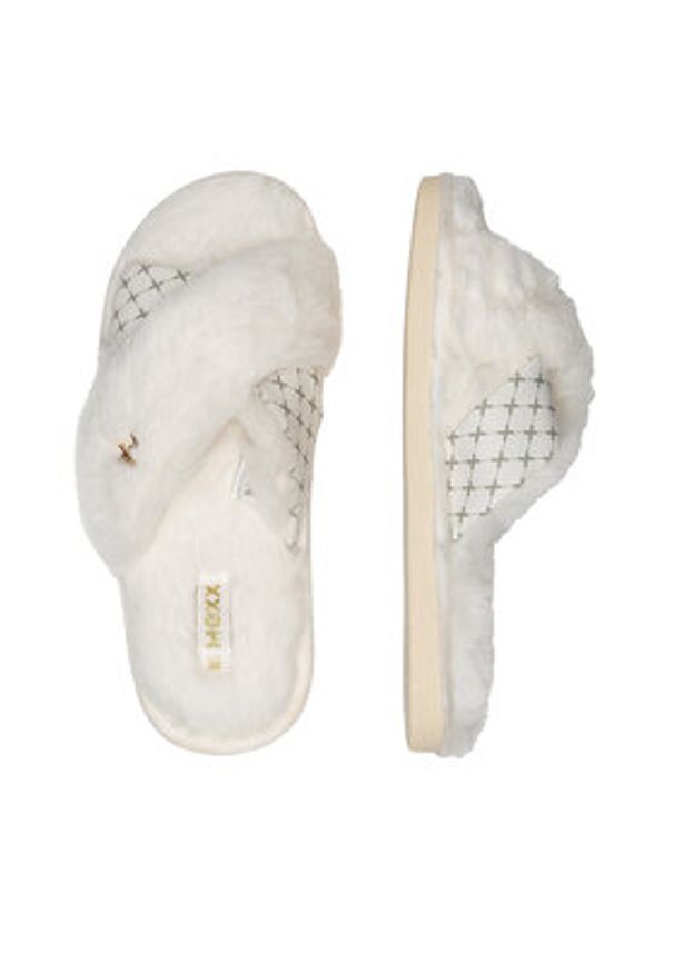 MEXX Kapcie MI002004343W Écru. Materiał: materiał
