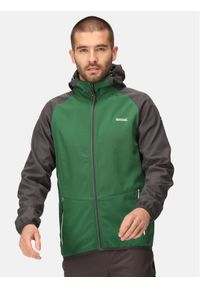 Regatta Kurtka softshell Arec III RML218 Zielony Regular Fit. Kolor: zielony. Materiał: syntetyk, softshell