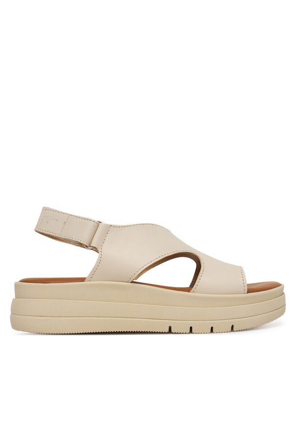 Sandały Tamaris. Kolor: kremowy