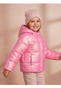 Sinsay - Pikowana kurtka z efektem holograficznym - różowy. Kolor: różowy #1