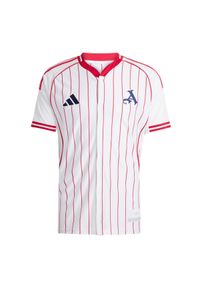 Adidas - Koszulka kibica baseballowego US Arsenal 2025/26. Kolor: biały. Sport: piłka nożna