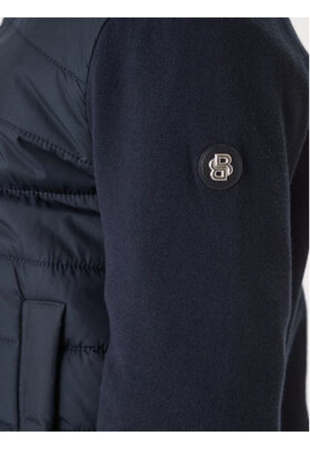 BOSS Kurtka przejściowa H-Hernesto 50549991 Granatowy Regular Fit. Kolor: niebieski. Materiał: bawełna