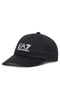 Czapka z daszkiem EA7 Emporio Armani. Kolor: czarny #1