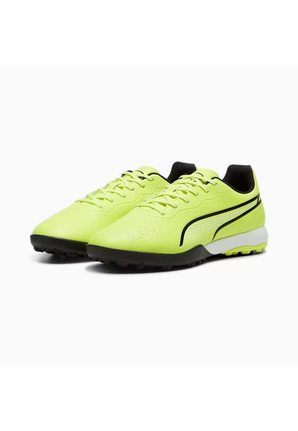 Puma - Buty piłkarskie męskie PUMA King Match Tt. Kolor: żółty. Sport: piłka nożna