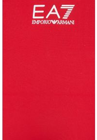 EA7 Emporio Armani dwuczęściowy strój kąpielowy 911026.CC418 kolor czerwony lekko usztywniona miseczka. Kolor: czerwony. Materiał: materiał #2