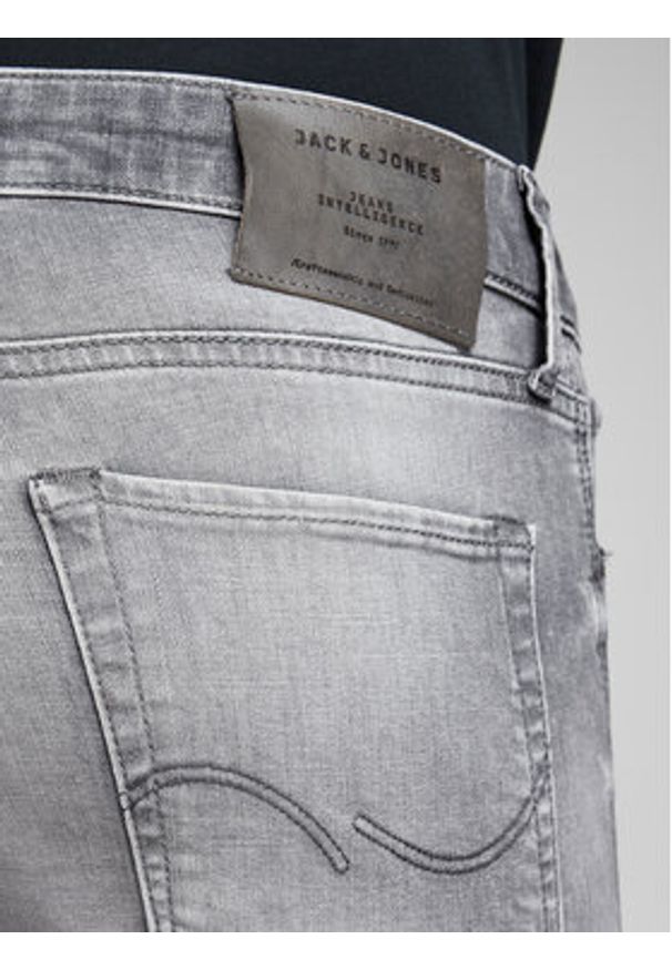 Jack & Jones Jeansy Glenn 12147024 Szary Slim Fit. Kolor: szary