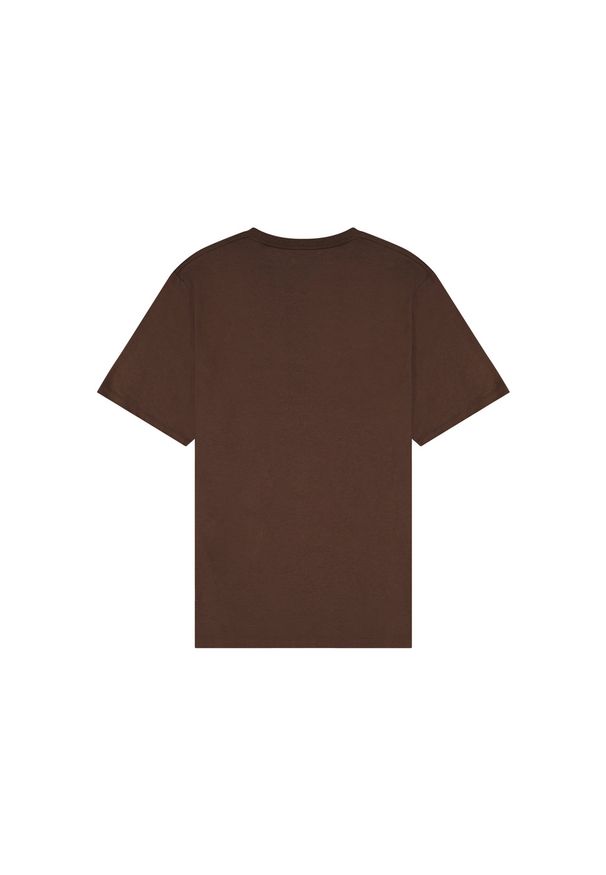 Wrangler - MESKA KOSZULKA WRANGLER SIGN OFF TEE MAHOGANY 112371484