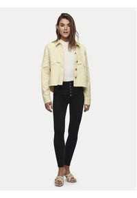 only - ONLY Kurtka jeansowa Elena 15232378 Beżowy Regular Fit. Kolor: beżowy. Materiał: bawełna #2