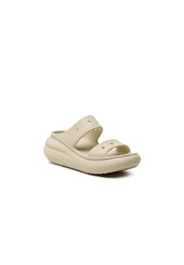 Sandały damskie na platformie Crocs CRUSH. Kolor: biały. Obcas: na platformie. Styl: sportowy