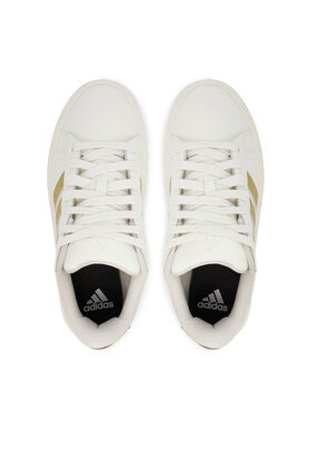 Adidas - adidas Sneakersy Grand Court Platform JR0699 Biały. Kolor: biały. Materiał: skóra. Obcas: na platformie