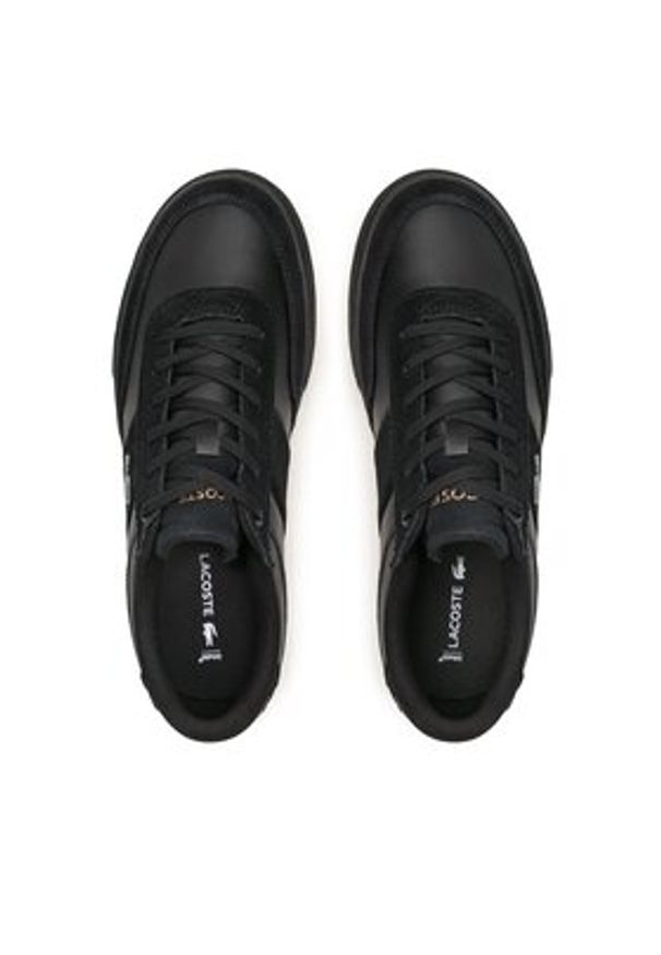 Lacoste Sneakersy Court-Master Pro 2222 Sma 744SMA008402H Czarny. Kolor: czarny. Materiał: skóra