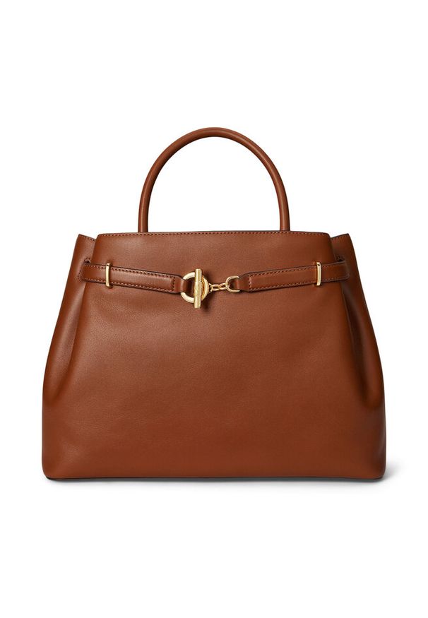 Lauren Ralph Lauren - Torebka LAUREN RALPH LAUREN. Kolor: brązowy