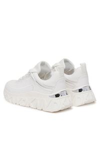 DKNY Sneakersy Lacombe K1522639 Biały. Kolor: biały. Materiał: materiał #4
