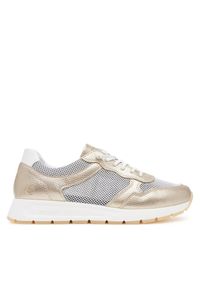 Sneakersy Remonte. Kolor: złoty