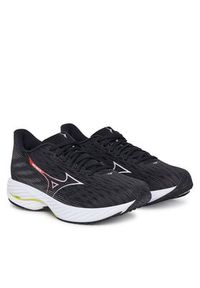 Mizuno Buty do biegania Wave Rider 28 J1GC2403 Czarny. Kolor: czarny. Materiał: materiał. Model: Mizuno Wave #4