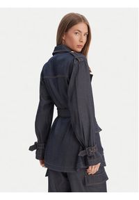 Guess Marynarka W6RL50 WL842 Granatowy Regular Fit. Kolor: niebieski. Materiał: syntetyk #3