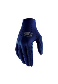 Damskie rękawiczki rowerowe 100% sling. Kolor: niebieski. Sport: kolarstwo