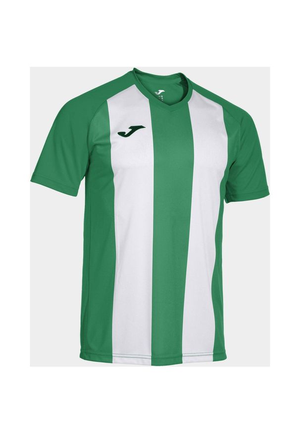 T-shirt Joma Inter IV Zielono-Biały XL - Sportowy i Oddychający. Kolor: wielokolorowy, biały, zielony. Materiał: poliester. Sport: piłka nożna