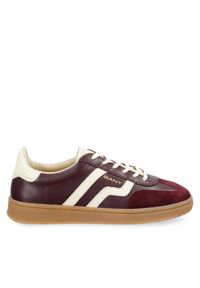 GANT - Gant Sneakersy 31531040 Bordowy. Kolor: czerwony. Materiał: skóra #1