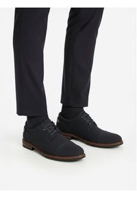 Lanetti Półbuty CEO-LOBO-01 MBS Granatowy. Kolor: niebieski. Materiał: materiał #8