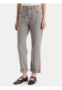 Marella Jeansy Tomboy 2523186074 Szary Loose Fit. Kolor: szary