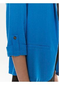 Vero Moda Marynarka Jesmilo 10279700 Niebieski Regular Fit. Kolor: niebieski. Materiał: wiskoza #5