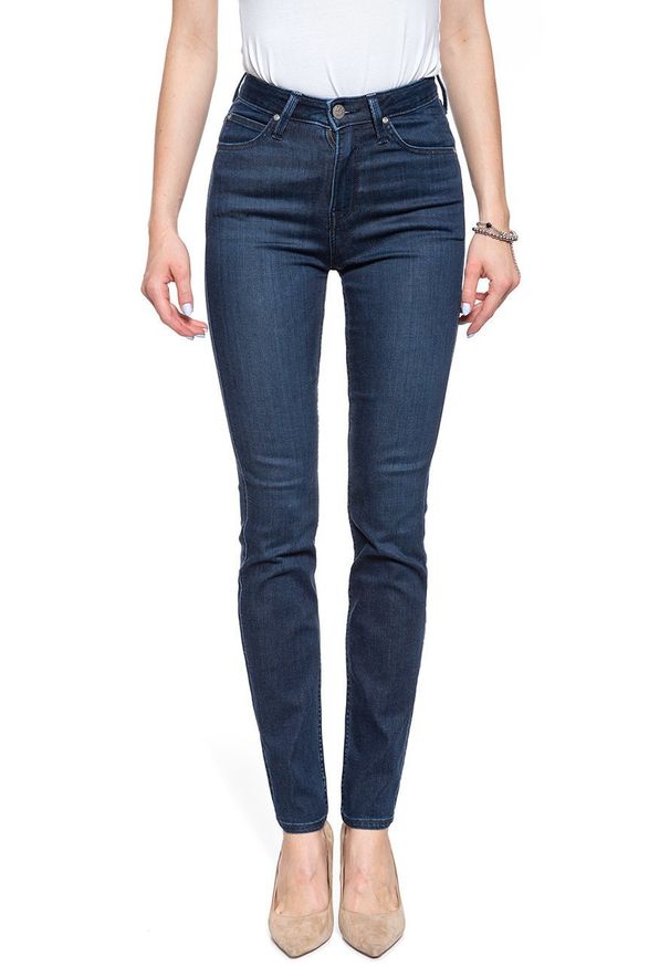 Lee - SPODNIE DAMSKIE LEE SCARLETT HIGH POLISHED INDIGO L626RKKD 112114347