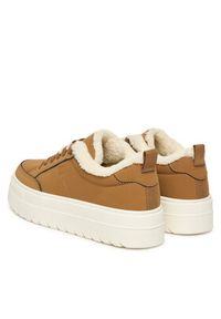 Hugo - HUGO Sneakersy Lyssa Tenn 50552645 Brązowy. Kolor: brązowy. Materiał: skóra