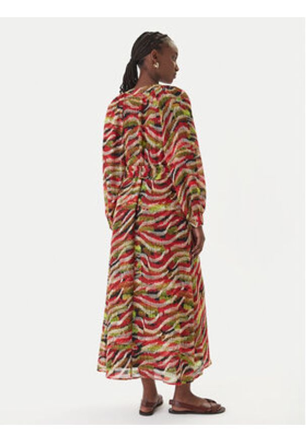 LOLA CASADEMUNT Sukienka codzienna M2 Concrete Jungle MS2616022 Kolorowy Regular Fit. Okazja: na co dzień. Materiał: syntetyk. Wzór: kolorowy. Typ sukienki: proste. Styl: casual