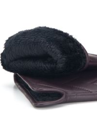 Wittchen - Damskie rękawiczki skórzane pikowane w zygzaki ciemny brąz. Kolor: brązowy. Materiał: skóra. Wzór: aplikacja. Sezon: jesień, zima. Styl: elegancki #4