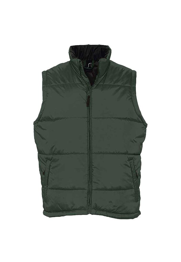 SOL'S - Ciepła Kamizelka Dla Dorosłych Unisex. Kolor: wielokolorowy, czerwony, zielony. Sport: turystyka piesza