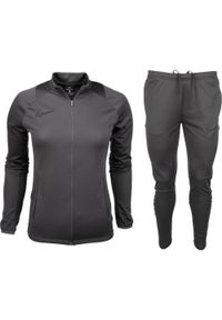 Dres sportowy damski Nike Dry Acd21 Trk Suit. Kolor: szary. Materiał: dresówka