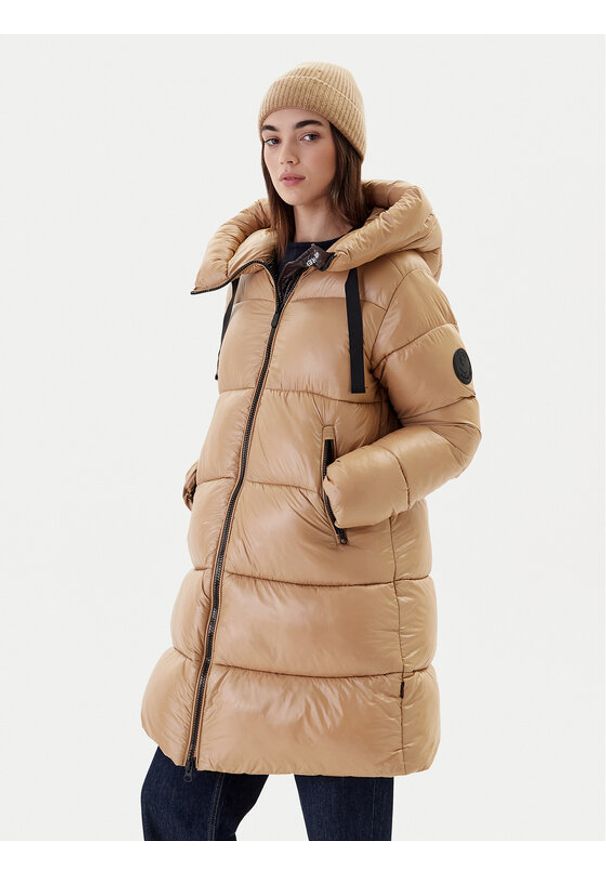 Save The Duck Kurtka zimowa D45510W LOVE21 Beżowy Regular Fit. Kolor: beżowy. Materiał: syntetyk. Sezon: zima