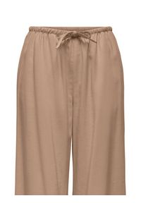 only - ONLY Spodnie materiałowe Laris 15364313 Beżowy Relaxed Fit. Kolor: beżowy. Materiał: wiskoza #5