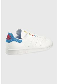 adidas Originals sneakersy Stan Smith GY5701 kolor biały. Nosek buta: okrągły. Zapięcie: sznurówki. Kolor: biały. Materiał: guma. Model: Adidas Stan Smith #2
