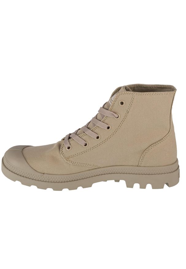 Palladium - Buty sportowe Sneakersy unisex, Mono Chrome. Kolor: zielony. Materiał: guma, syntetyk, tkanina, materiał. Sport: turystyka piesza