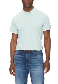 Guess - GUESS Zielone męskie polo Pique, Rozmiar M. Typ kołnierza: polo. Kolor: zielony #3