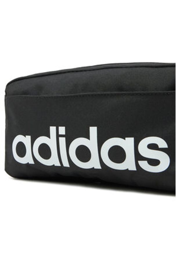 Adidas - adidas Saszetka nerka Linear Bum JE8345 Czarny. Kolor: czarny. Materiał: materiał