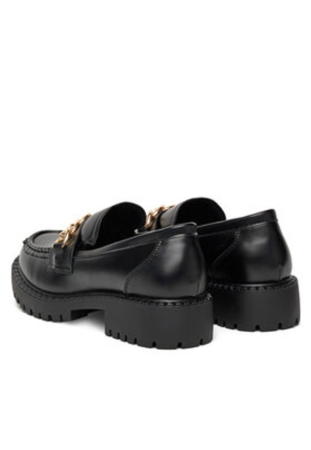 DeeZee Loafersy ZAL62010D 1 Czarny. Kolor: czarny. Materiał: skóra