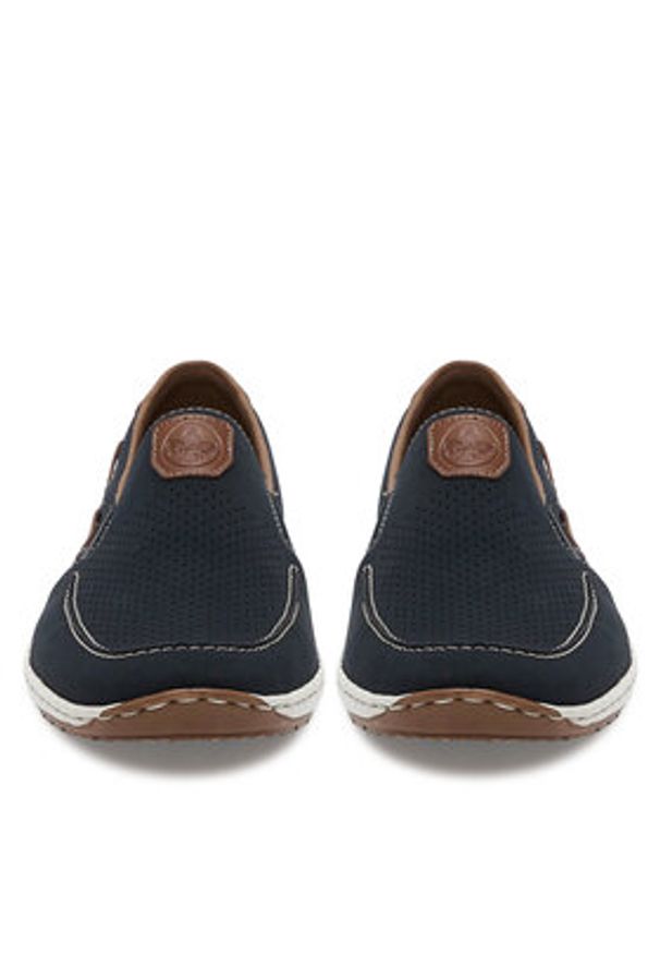 Rieker Półbuty CEO-08866-15 Granatowy. Kolor: niebieski. Materiał: materiał