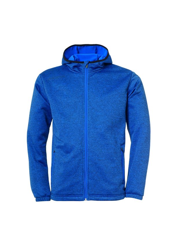 UHLSPORT - Kurtka Uhlsport Essential Fleece. Kolor: niebieski, szary, wielokolorowy. Materiał: polar. Sport: piłka nożna