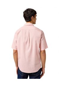 Wrangler - MESKA KOSZULA WRANGLER SS 1 PKT SHIRT SILVER PINK 112362676 #2
