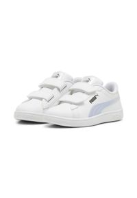 Puma - Dziecięce sneakersy Carina 3.0 Holo 2.0 PUMA. Kolor: biały, wielokolorowy, różowy