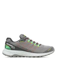 Buty do biegania męskie Merrell Fly Strike Gtx. Kolor: szary. Materiał: materiał, syntetyk. Szerokość cholewki: normalna