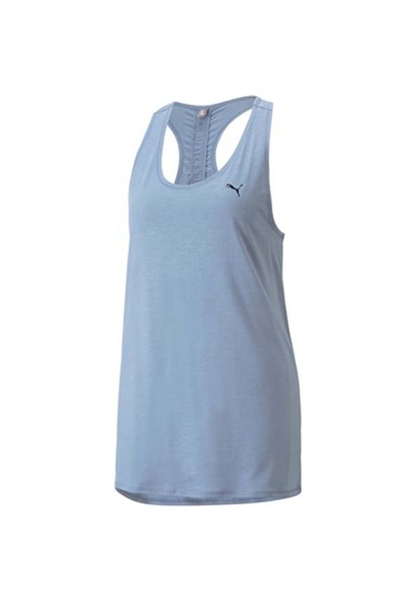Puma - Tank Top treningowy damski PUMA Studio Foundation Relax. Kolor: niebieski